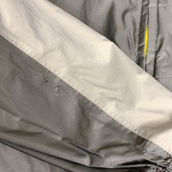 Eddie Bauer Weather Edge Light Hooded Windbreaker jacket grey medium adult men’s - Picture 5 of 8